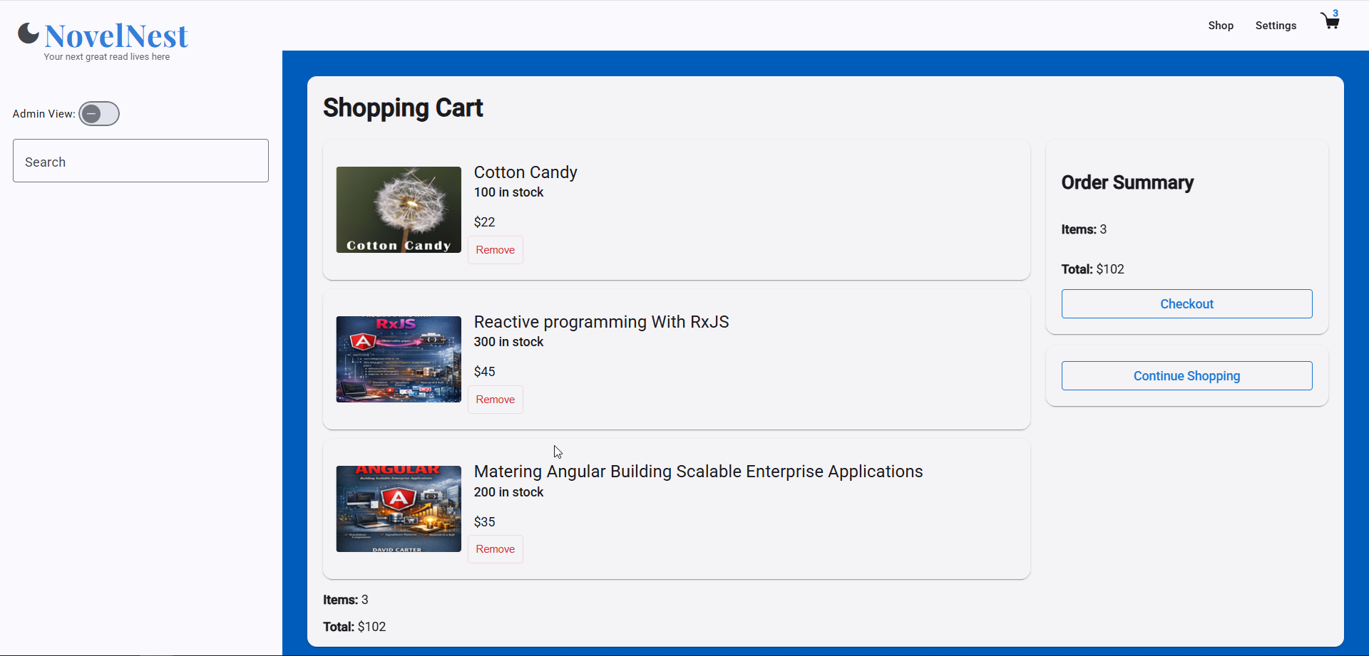 Shoping Cart
