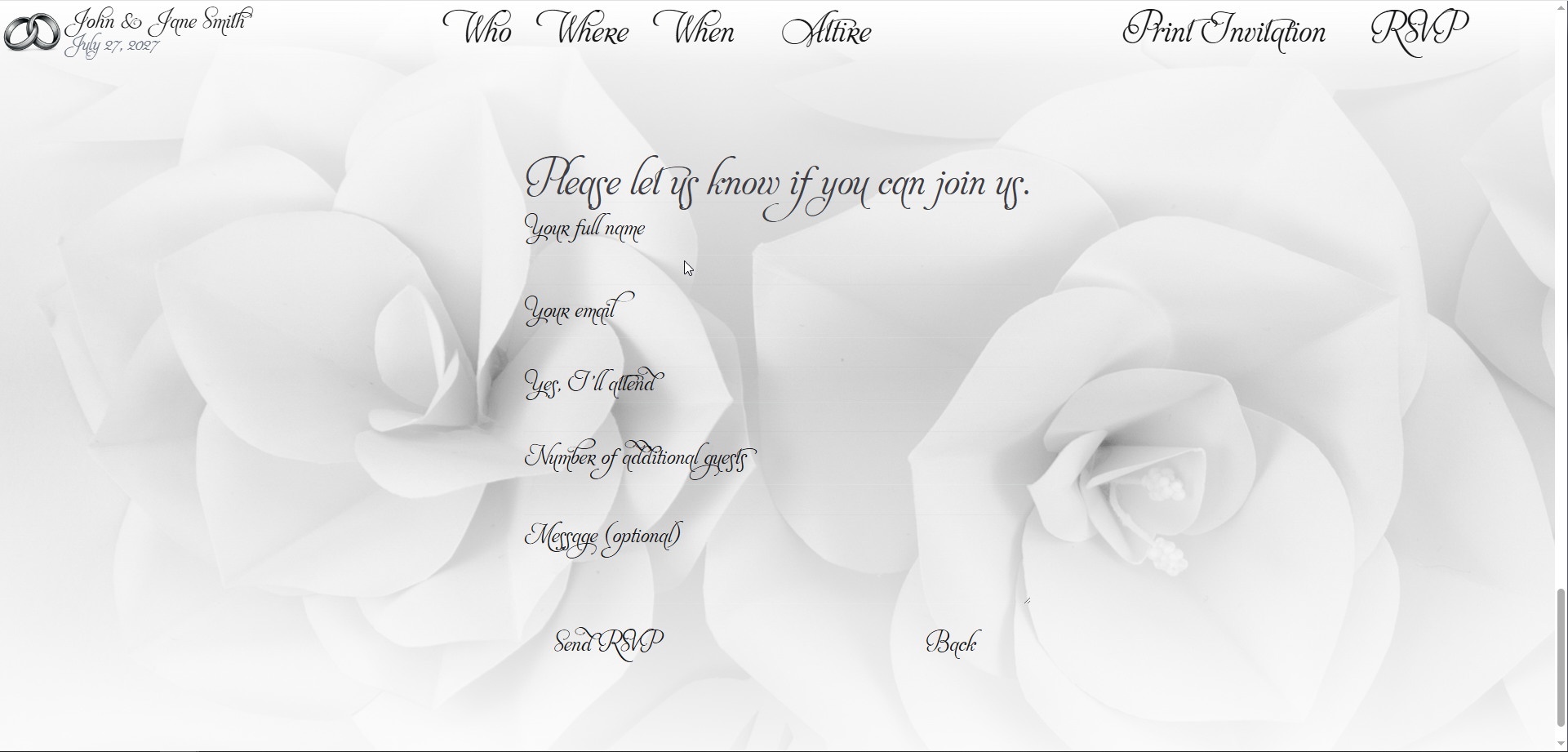 RSVP